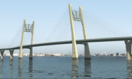 Проверка аэродинамической устойчивости моста через корабельный фарватер в Санкт-Петербурге